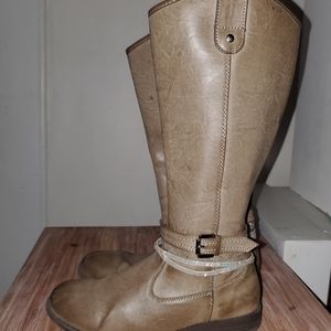 Girls hi top riding boot